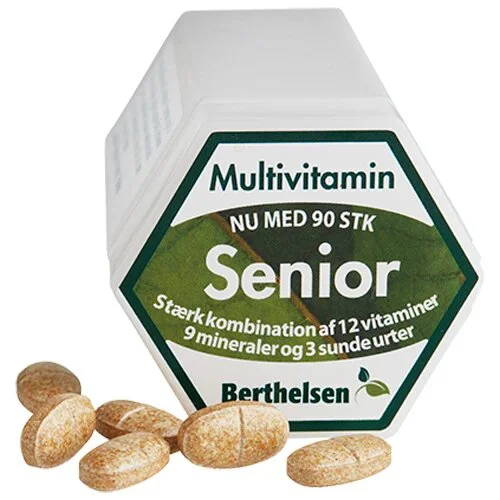 Berthelsen Senior Multivitamin - 90 tab.