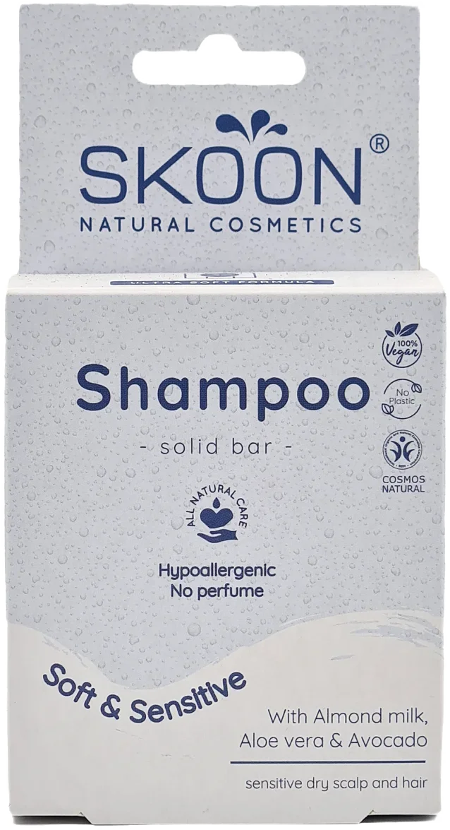 Skoon Solid Shampoo Sensitive Moisture & Care - 90 g.