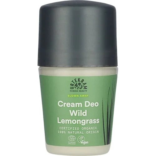 Urtekram Creme deo roll on Wild Lemongrass - 50 ml