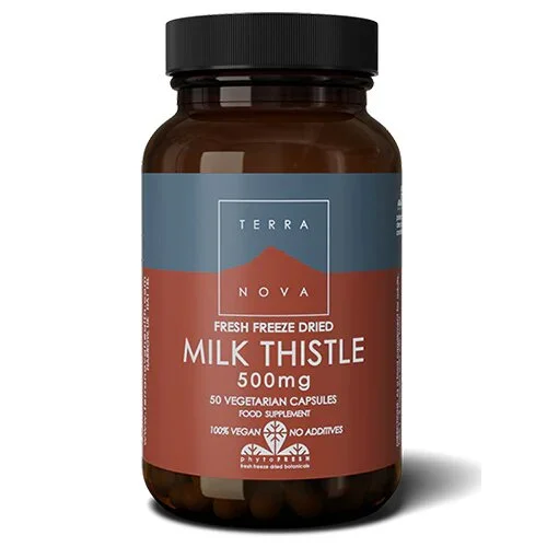 Terra Nova Milk Thistle marietidsel 500mg - 50 kap.