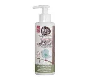 Pure Beginnings Baby sensitive cream wash fragrance free - 250 ml