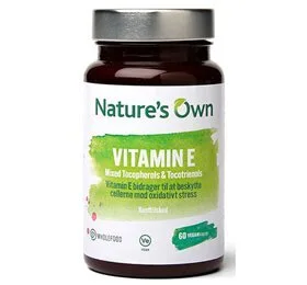 Vitamin E Mixed Tocopherols & Tocotrieno - 60 kapsler