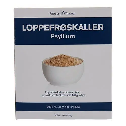 Loppefrøskaller Psyllium Fitness Pharma - 450 gram