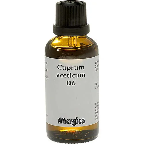 Cuprum aceticum D6 - 50 ml.