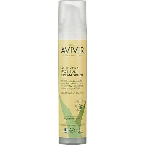 AVIVIR Aloe vera Anti-Age Sun Face SPF 30 - 50 ml.