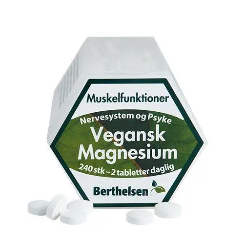 Magnesium vegansk - 240 tabletter