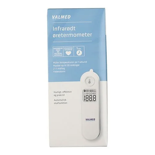 Infrarødt øretermometer - 1 stk