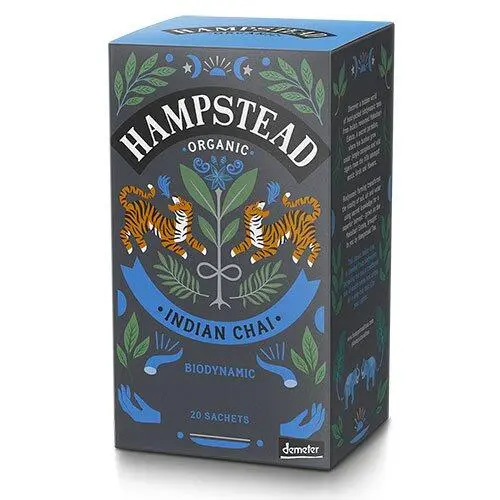 Hampstead Indian Chai te løsvægt Ø Demeter - 100 gram