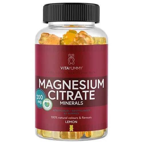 VitaYummy Magnesium Citrate - 60 gum.