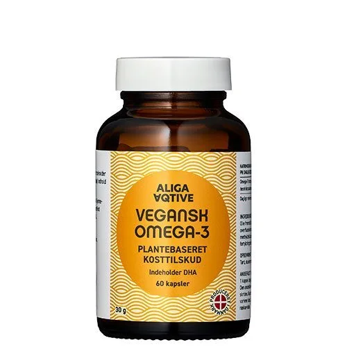 Aliga Vegansk Omega-3 - 60 kapsler