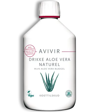 Avivir Drikke - Aloe Vera - 500 ml.
