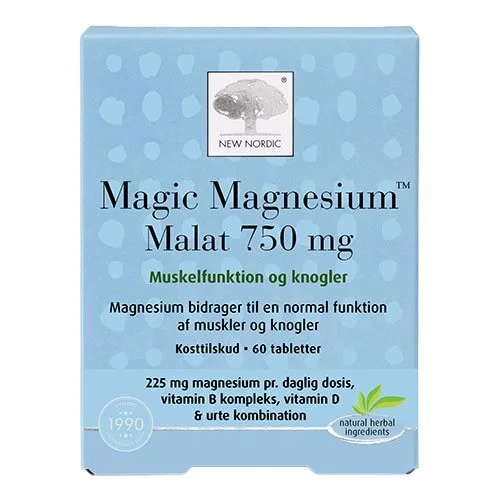 Magic Magnesium Malat - 60 tabletter