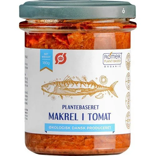 Plantebaseret makrel i tomat Økologisk - 180 gram