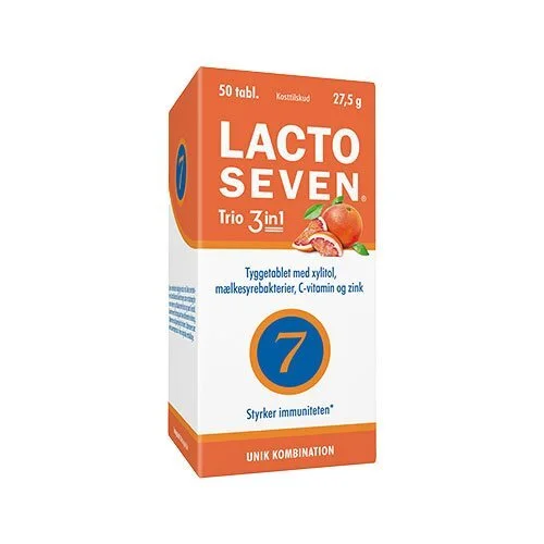 Lacto Seven Trio - 50 tabletter