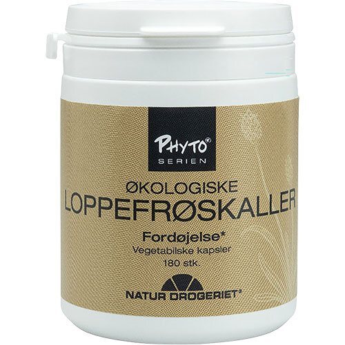 Loppefrøskaller kapsler Økologiske -180 kapsler