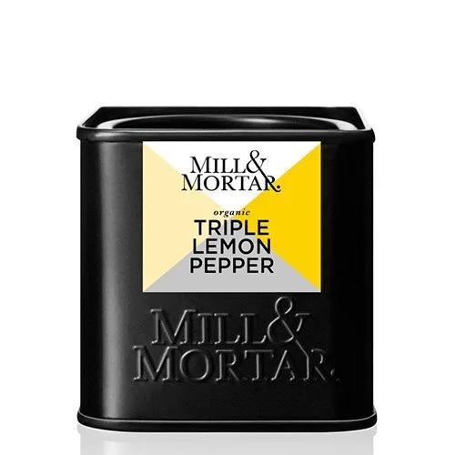Triple Lemon Pepper Økologisk - 50 gram