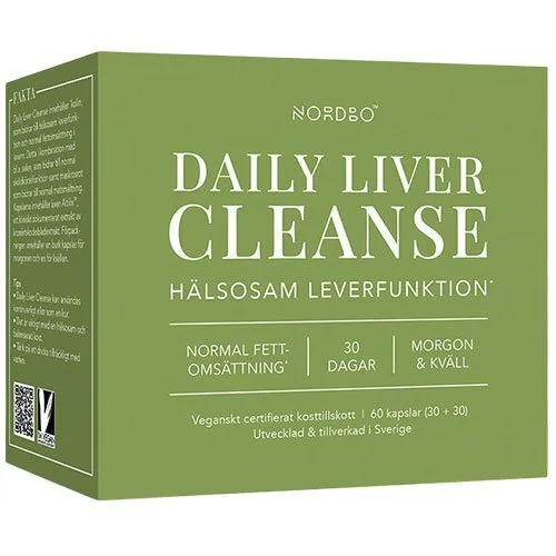 NORBDO Daily Liver Cleanse - 60 kapsler