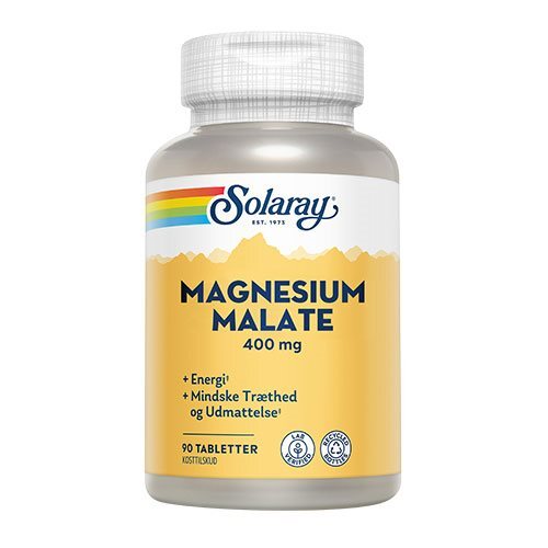 Solaray Magnesium Malate - 90 tabletter