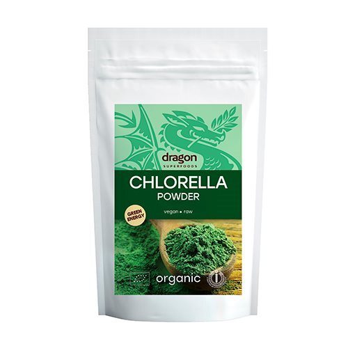 Chlorella pulver Økologisk - 200 gram