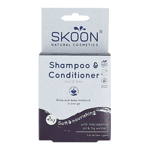 Skoon Solid Shampoo bar Shampoo & Conditioner 2 i 1 - 90 gram