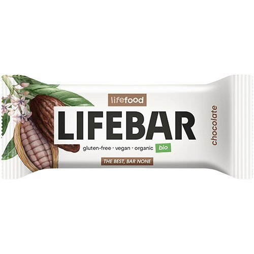 Lifebar Chocolate RAW Økologisk - 40 gram