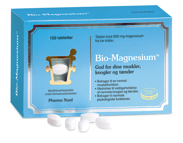 Bio-Magnesium - 120 tabletter