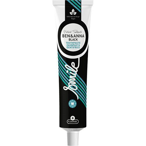 Ben & Anna Toothpaste Black + Fluoride - 75 ml.