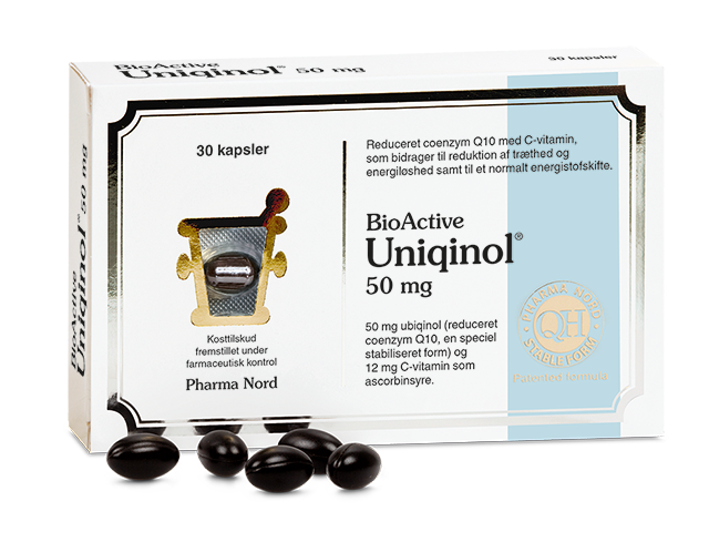 BioActive Uniqinol 50 mg - 30 kapsler