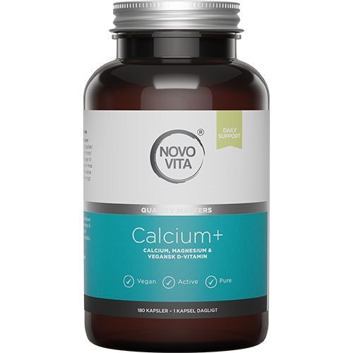 Novo Vita Calcium+ - 180 kapsler