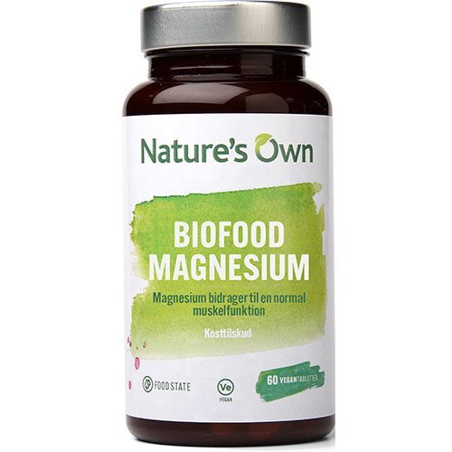 Natures Own Biofood Magnesium - 60 tabletter