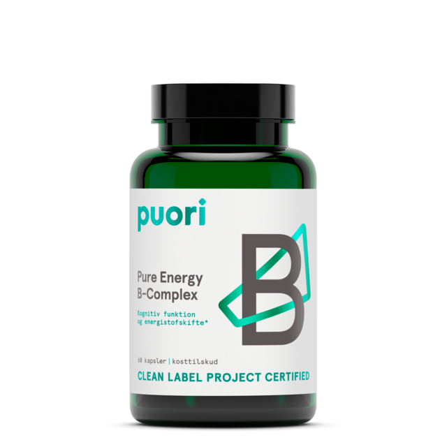 Puori Puori Pure Energy B-Complex - 60 kapsler