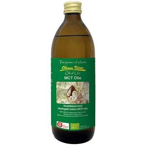 Oil of Life MCT olie Økologisk - 500 ml.