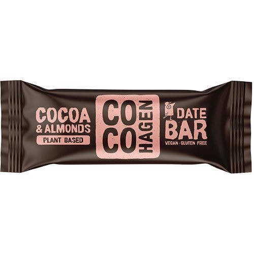 COCOHAGEN Bar med kakao og mandler Økologisk - 40 gram