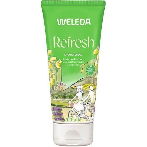 Weleda Refresh Shower Cream Citrus - 200 ml.