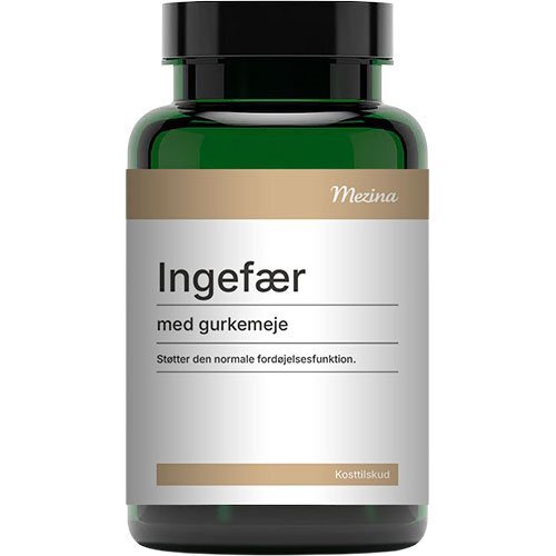 Mezina Ingefær med Gurkemeje - 120 tabletter