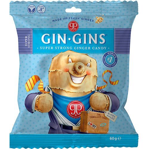 Ginger Candy (Gin Gins) Super Strong - 60 gram