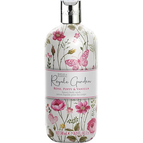 Royale Garden Peach, Poppy & VanillaBody Wash - 500 ml.