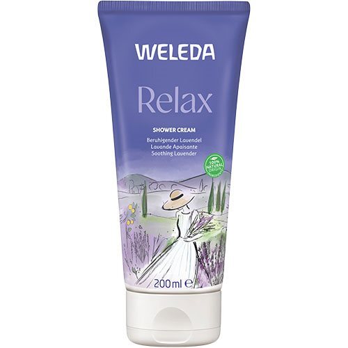 Weleda Relax Shower Cream Lavender - 200 ml.