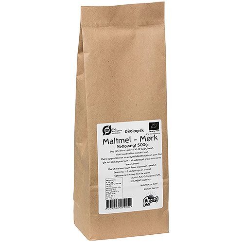 Maltmel, mørk Økologisk Aurion - 500 gram