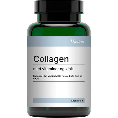 Mezina Collagen med vitaminer og zink - 120 kapsler
