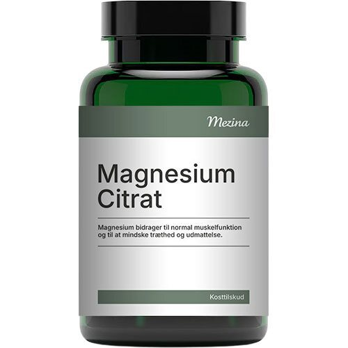 Mezina Magnesium Citrat - 180 kapsler