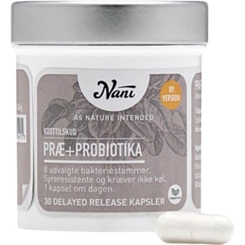 Nani Præ+Probiotika - 30 kapsler