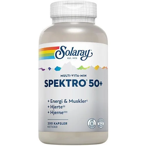 Multivitamin Spektro50+ - 200 kapsler