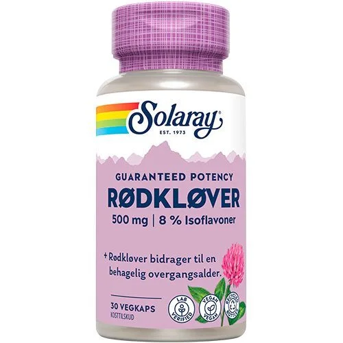 Solaray Rødkløver - 30 kapsler