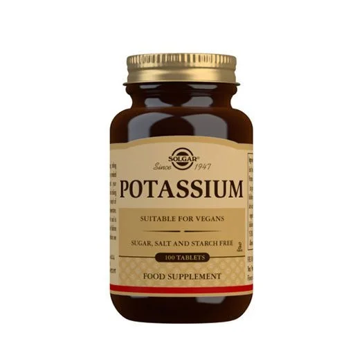 Solgar Kalium Potassium 99 mg - 100 tabletter