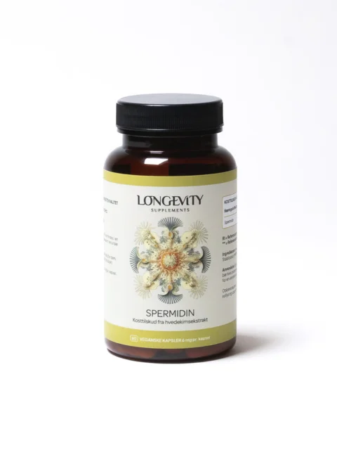 Longevity Supplements Spermidin 6mg - 60 kapsler