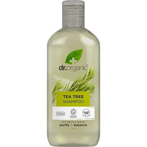 Dr. Organic Shampoo Tea Tree - 265 ml.