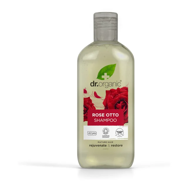 Dr. Organic Shampoo Rose Otto - 265 ml.