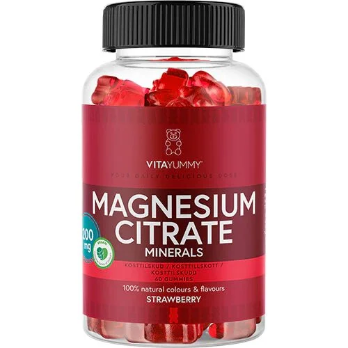 Magnesium Citrate (Strawberry) - 60 gum.