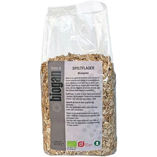 Speltflager Økologisk - 500 gram